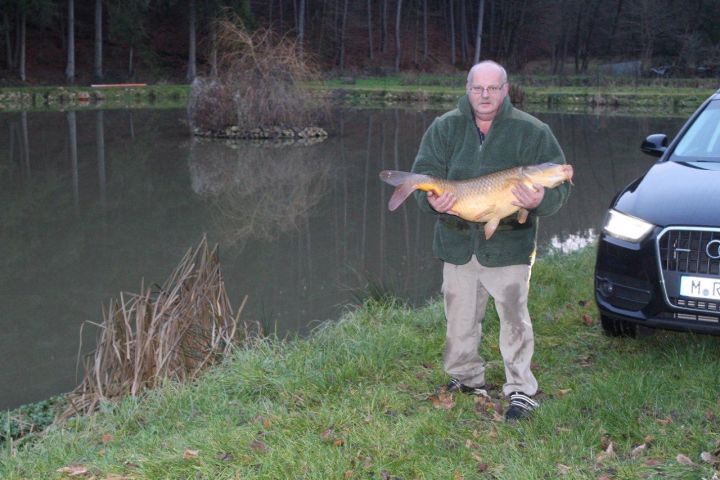 Ferienhaus auf eingez. Traumgrundstück ( Angelweiher für Hausgäste!)
