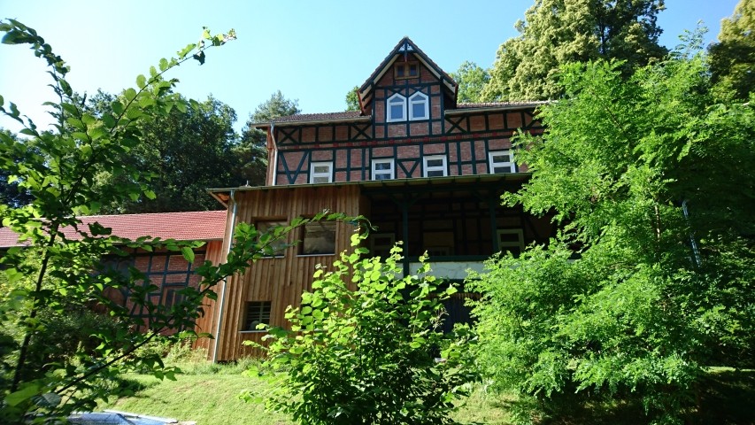 Das alte Waldgasthaus Frau Holle (1894)