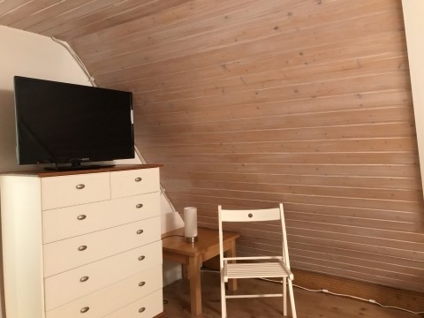 ...mit eigenem TV