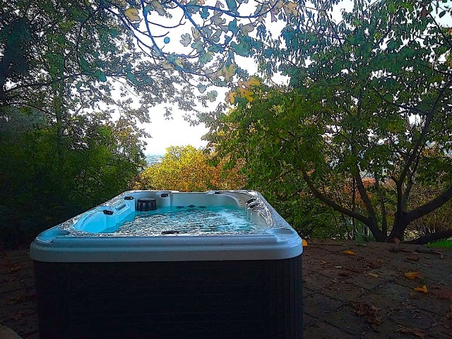 Jacuzzi mit Blick