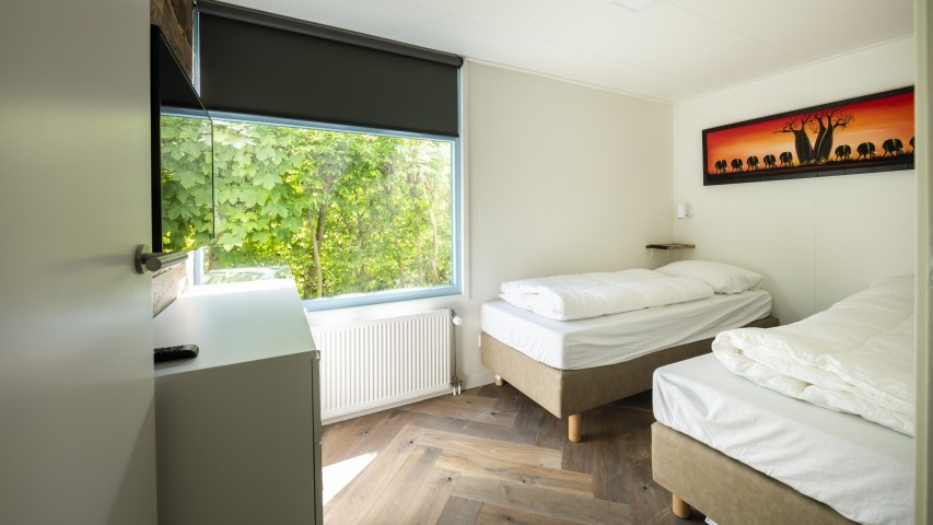 Schlafzimmer mit Einzelbetten