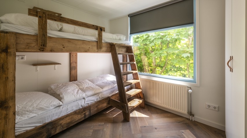 Schlafzimmer mit Etagenbett