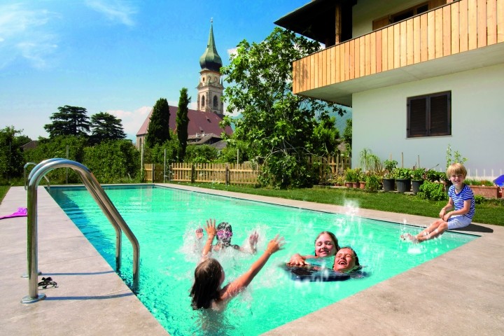 Beheizter Aussenpool