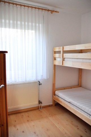 Schlafzimmer mit Etagenbett