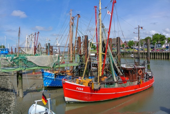 Kutterhafen in Fedderwardersiel - nur 5 Minuten vom Haus entfernt