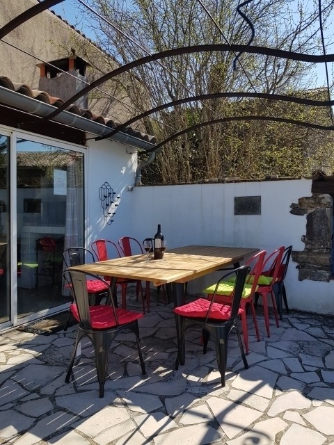 Terrasse beim Pool