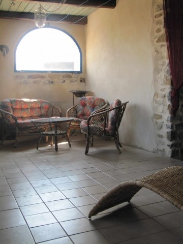 Loggia im 2. Stock