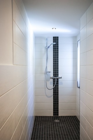 Große Walk in Dusche