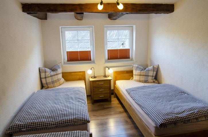 Schlafzimmer 1 Fewo. Waldblick