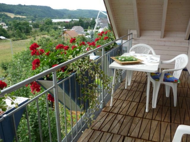 Balkon ****Ferienwohnung "Naheblick"