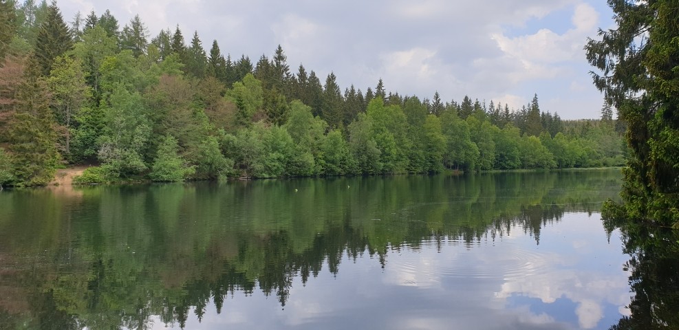 Der Silbersee- sehr idyllisch gelegen