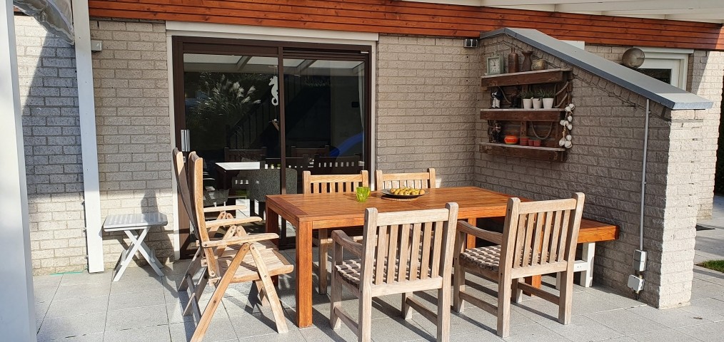 Möblierte Terrasse