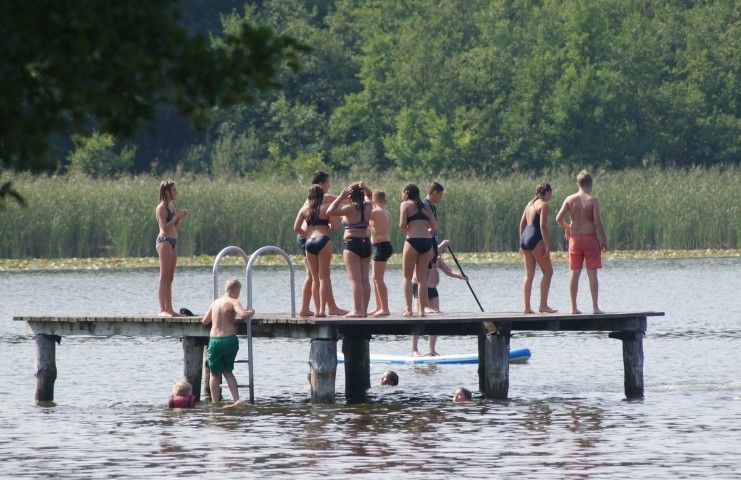 Badesteeg Granzower See