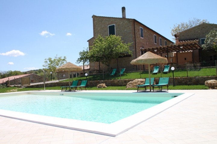 unsere Landhaus mit privat Pool