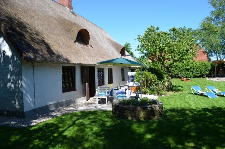Haus und Terrasse