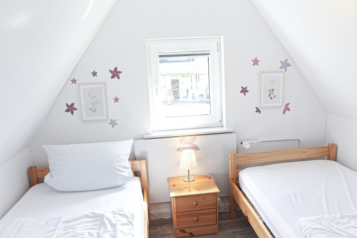 Schlafzimmer mit Einzelbetten