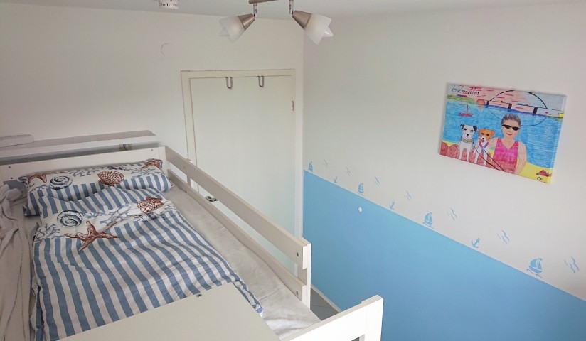 Schlafzimmer mit Etagenbett