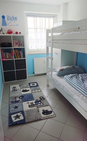 Schlafzimmer mit Etagenbett