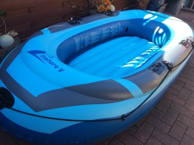 Schlauchboot zur Nutzung