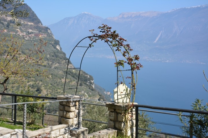 Seeblick von Garten