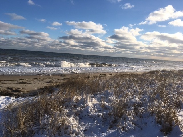Auch im Winter ist es wunderschön am Strand