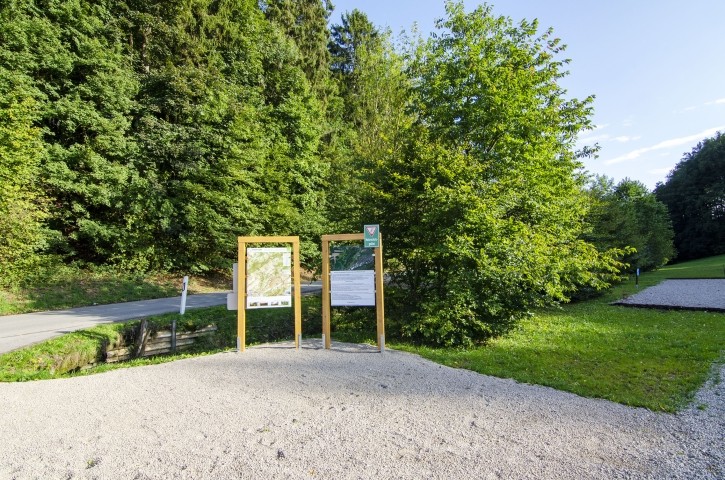 Infotafeln Wandergebiet