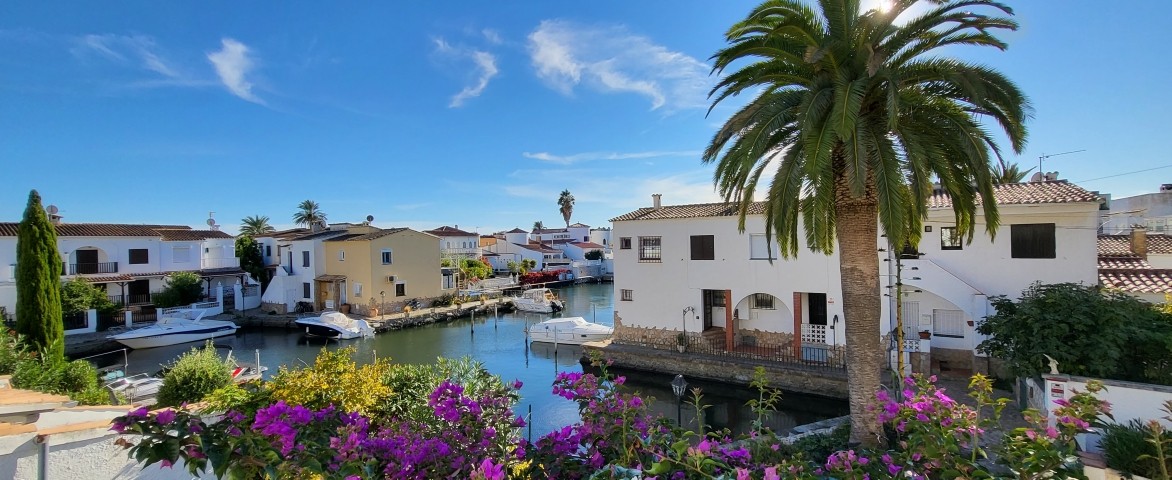 Blick vom Balkon