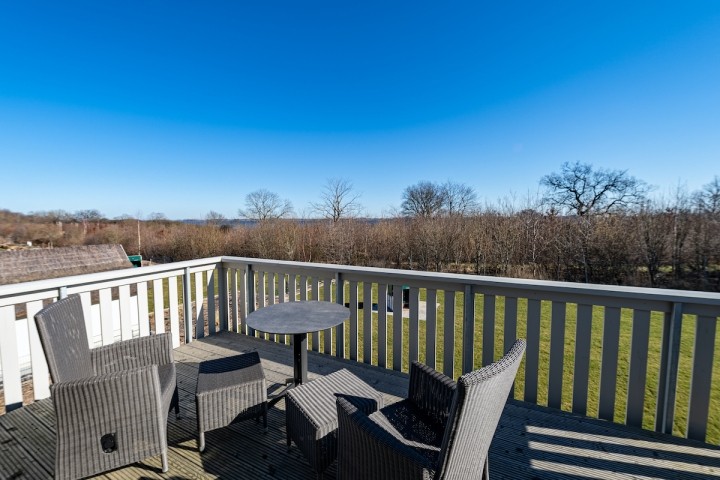 Blick vom Balkon