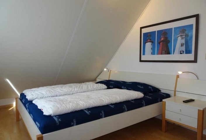 Schlafzimmer mit Doppelbett