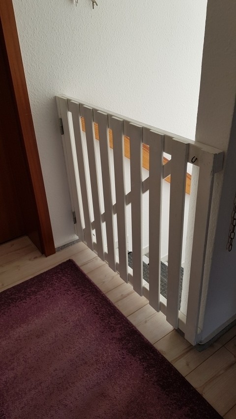 Gitter zur Treppe