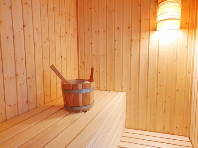 die Sauna