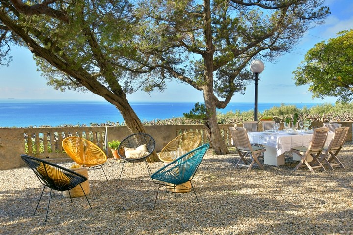 Terrasse mit Meerblick
