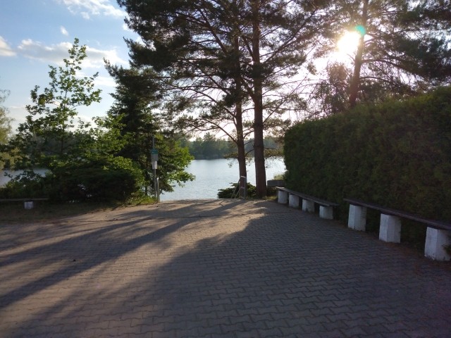 Eingang zum See