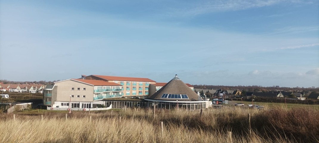 Ansicht auf  die Apartementanlage
