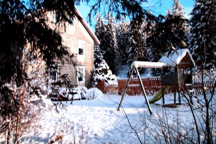 Ferienhaus Villa Familienglück im Winter