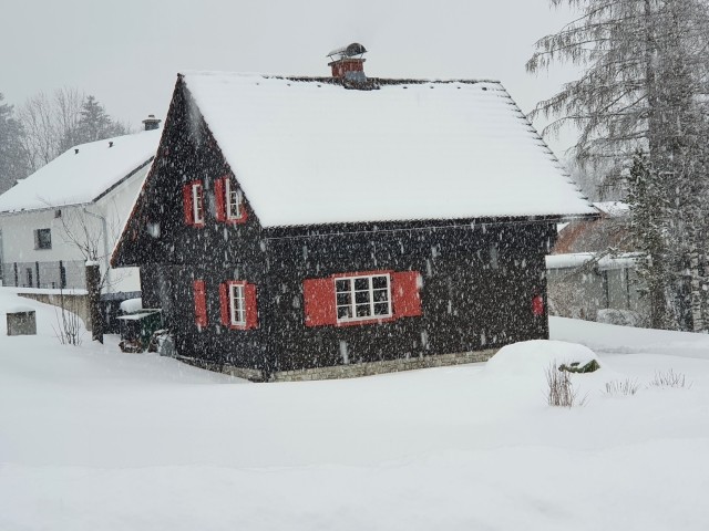 Heidis Häuschen im Winter