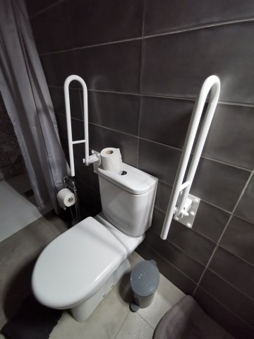 Behindertengerechte Ausstattung im großen Bad