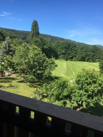 Aussicht vom Balkon