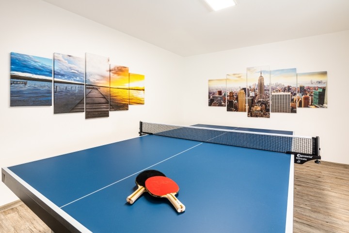 Tischtennis im Souterrain