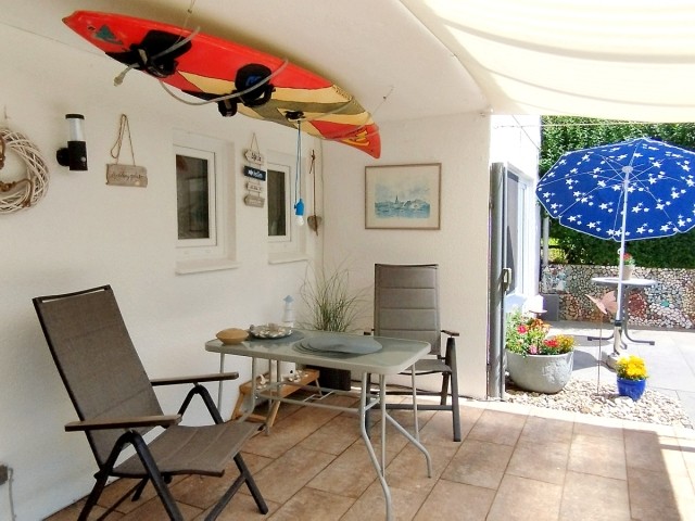 Überdachte Terrasse