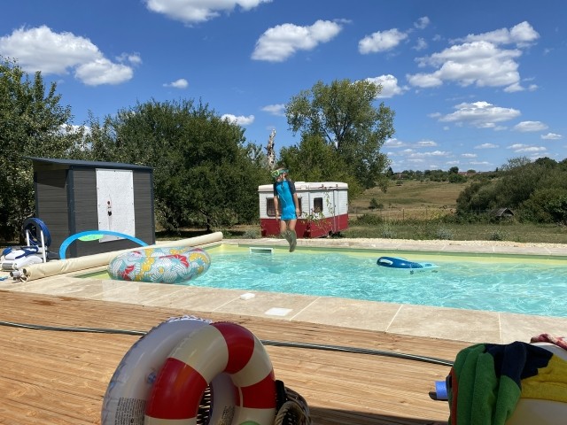 Pool mit Ausblick 