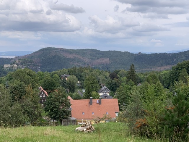 Panormablick vom Wohnzimmer
