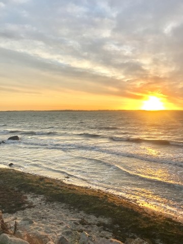 Sonnenaufgang über Dänemark