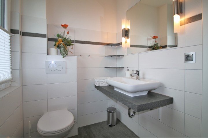modernes Duschbad