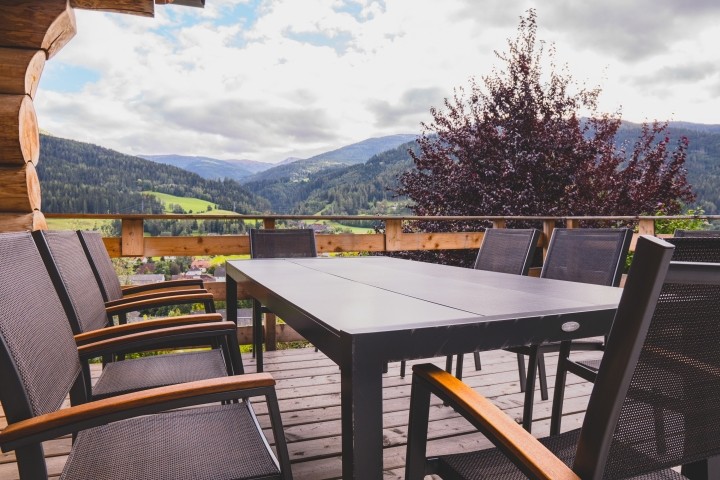Sitzplatz mit Aussicht