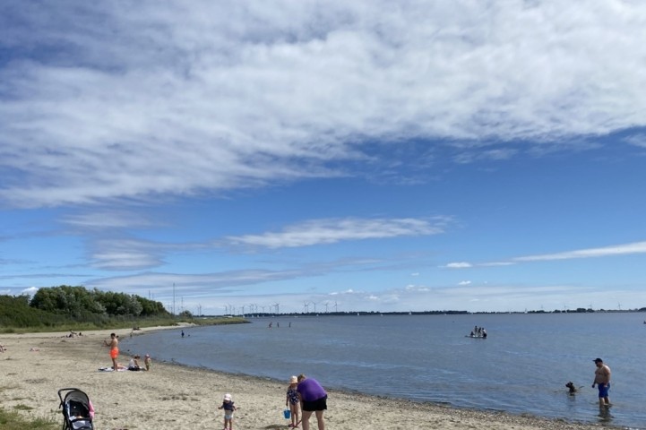 Strand am Grevelingen Meer nur 200 Meter entfernt 