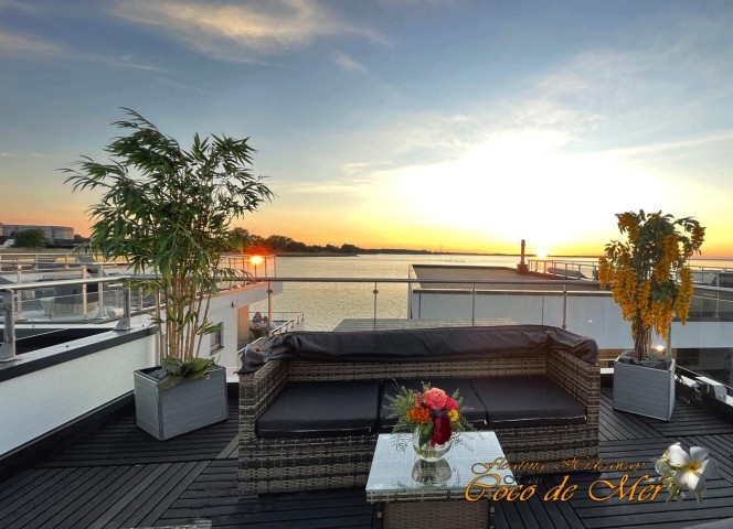 Sonnenuntergang auf der oberen Terrasse - sundown at the upper terrace