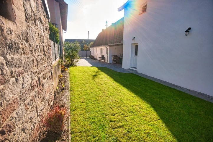 neu angelegter Gartenbereich 