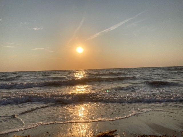 Traumhafte Sonnenaufgänge am Kraksdorfer Strand