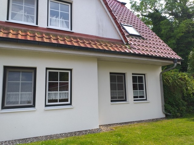 Blick auf Schlafzimmer,Wohnbereich und Terrassenanteil